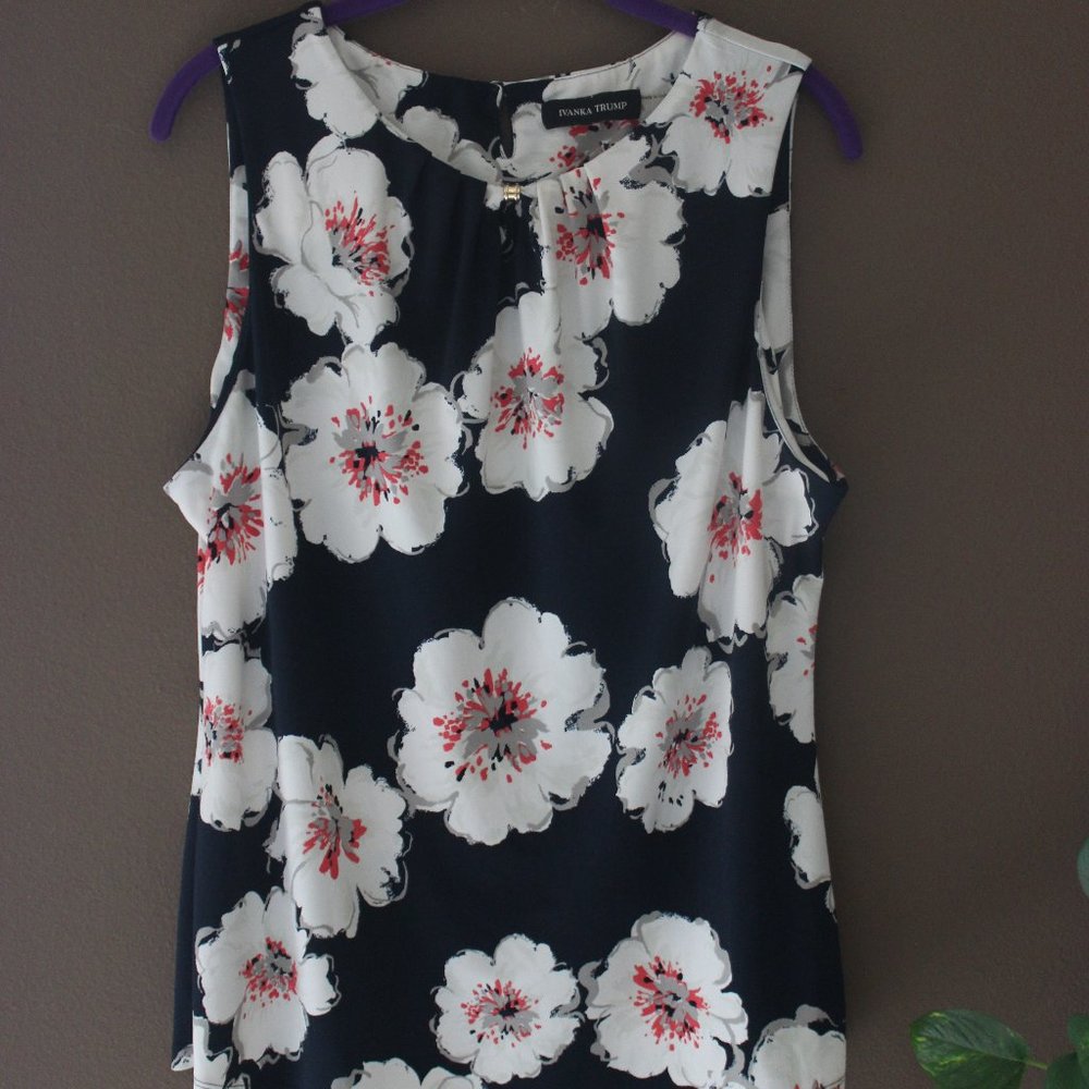 Ivanka Trump Floral Blouse